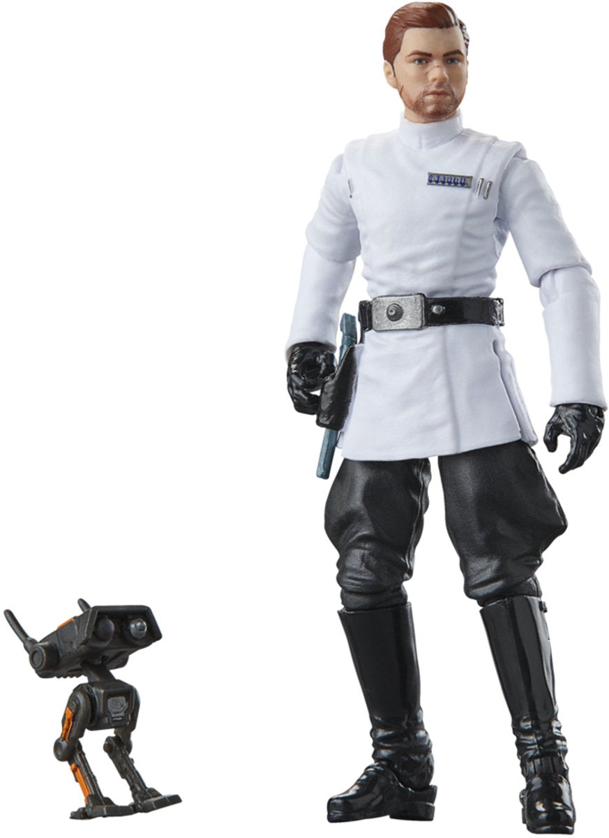 Hasbro star wars jedi: survivor vintage collection action figure cal kestis (imperial officer disguise) 10 cm