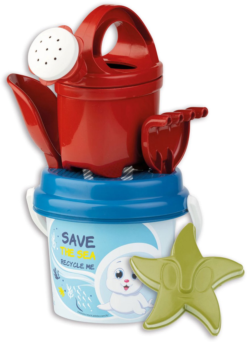 Androni peuteremmerset gerecycled plastic, 6dlg.