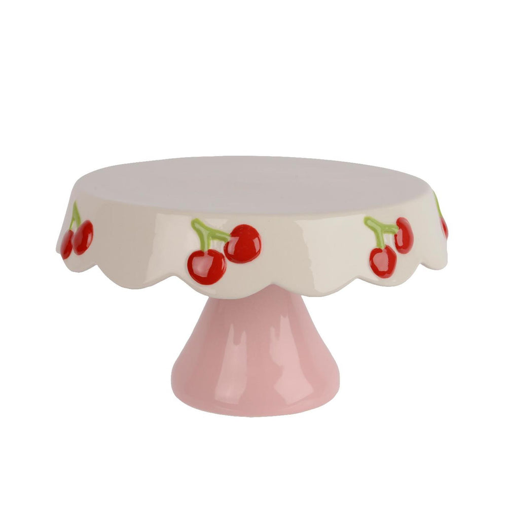Decoris etagere kersen porselein ã˜24xh13cm