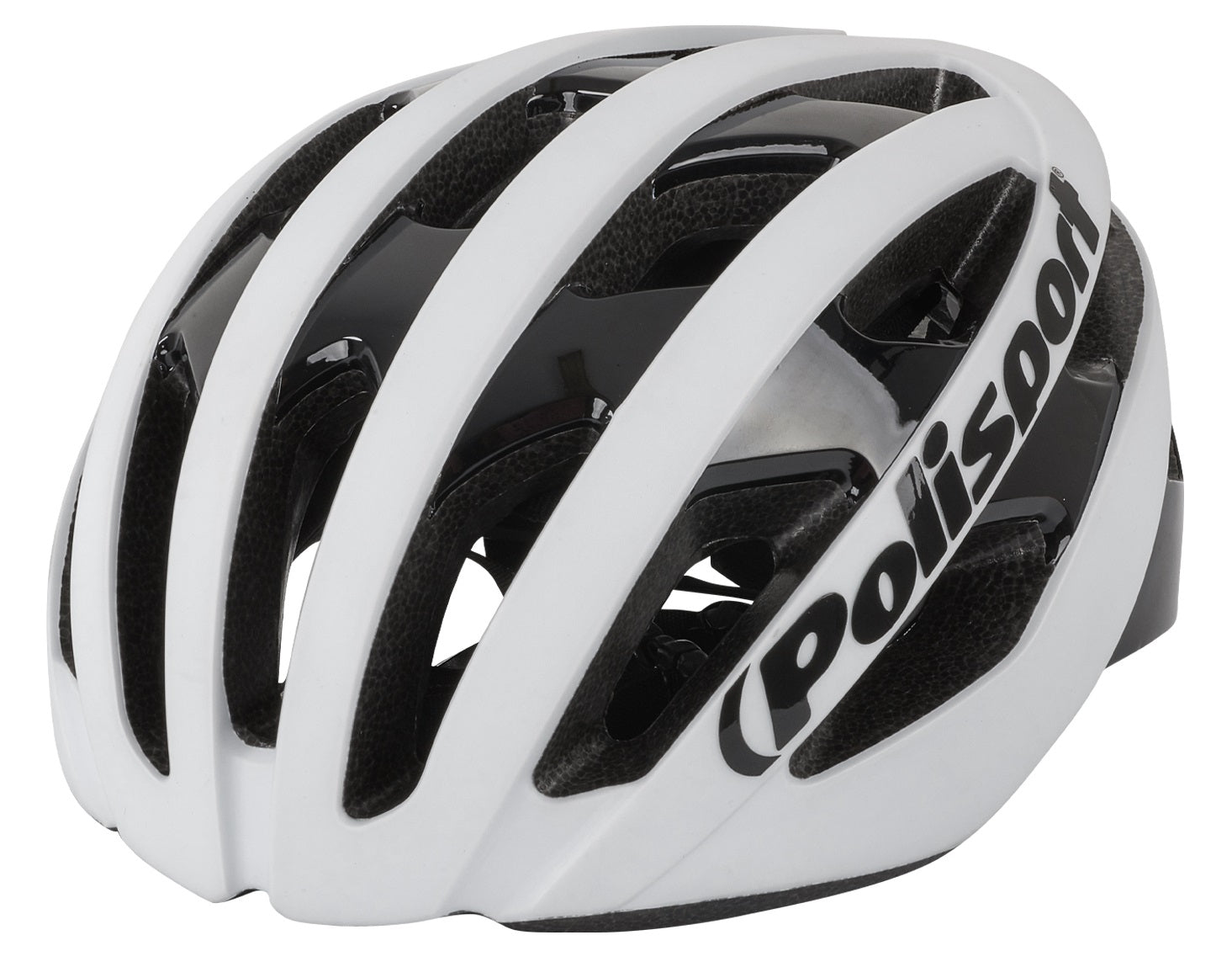 Casque de vélo Polisport Light Pro M 54-58 cm - blanc mat noir