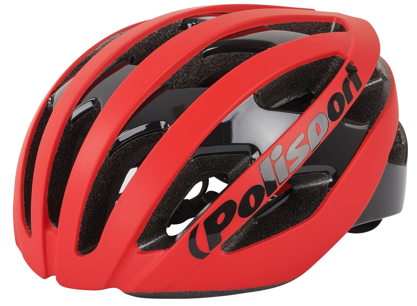 Casque de vélo Polisport Light Pro M 54-58 cm - rouge noir mat