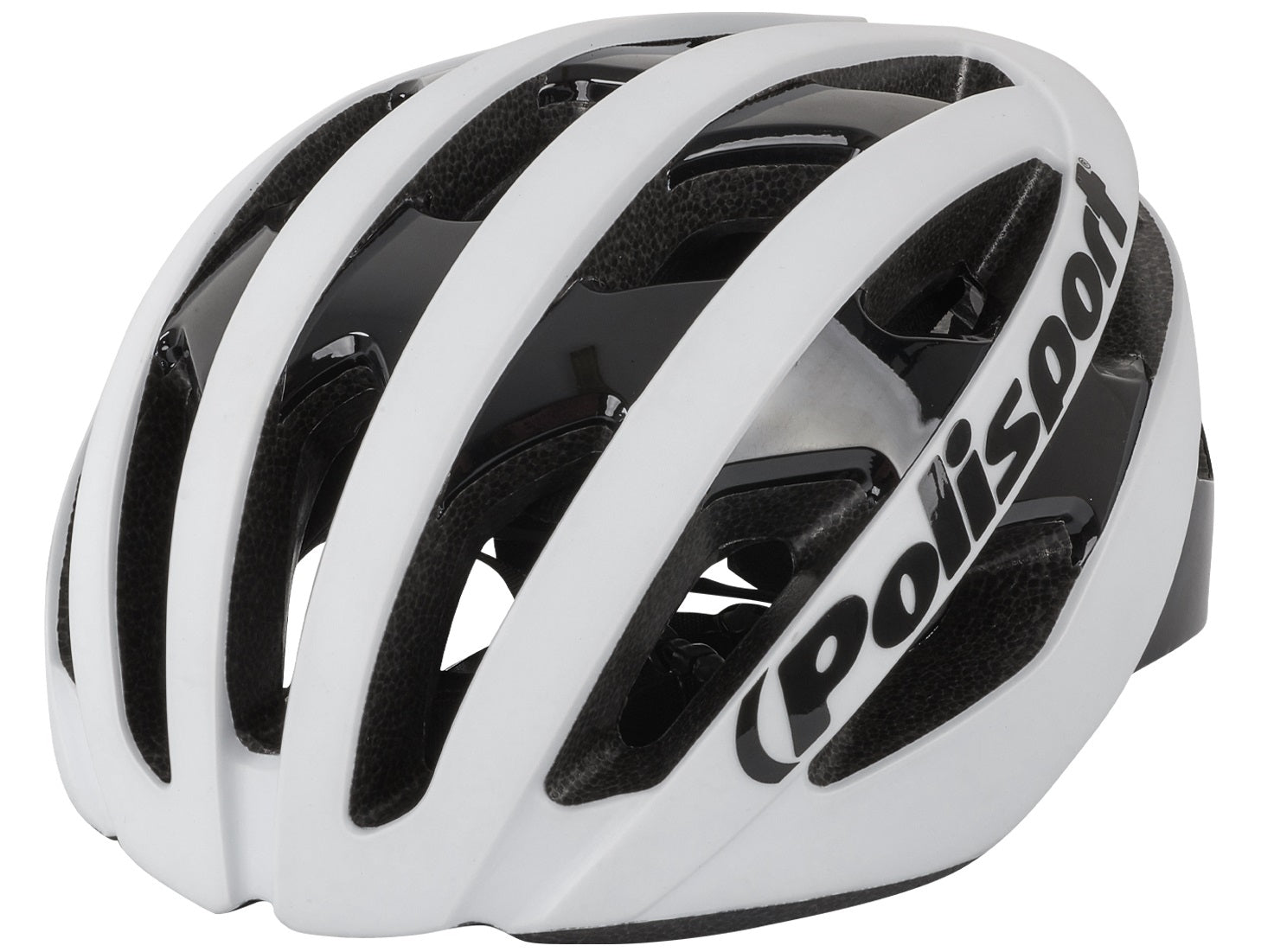 Casque de vélo Polisport Light Pro L 58-61 cm - blanc mat noir