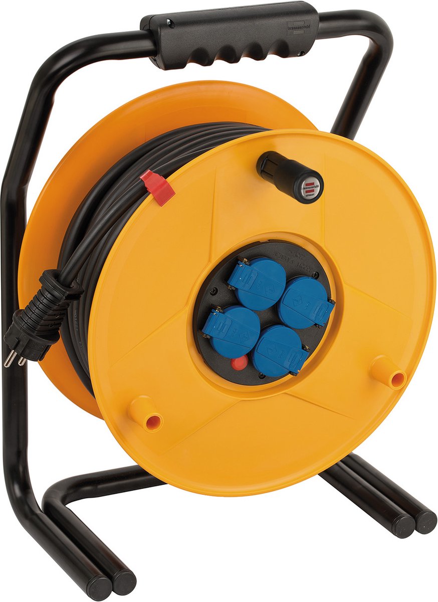 Brennenstuhl brobusta ip44 kabelhaspel voor nijverheid bouw 40m h07rn-f 3g2,5 *fr*