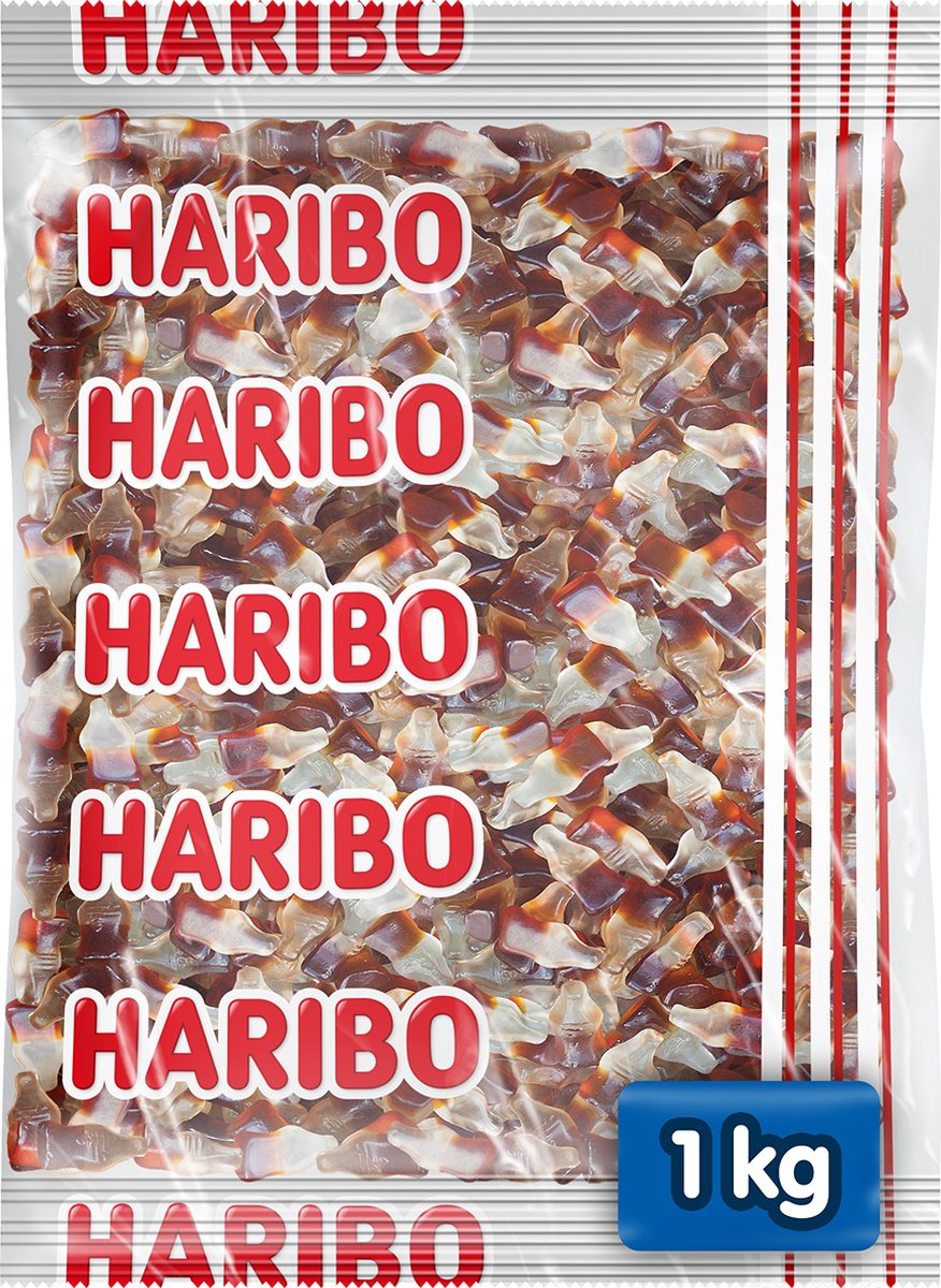 Haribo happy cola - snoep in colasmsaak - 1kg zak