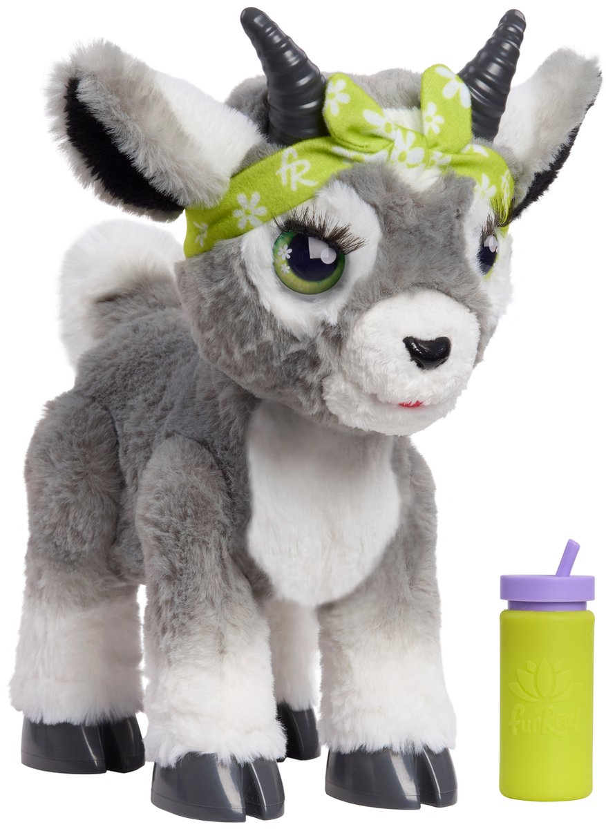 Just play furreal daisy the yoga goat - interactieve pluchen knuffelgeit