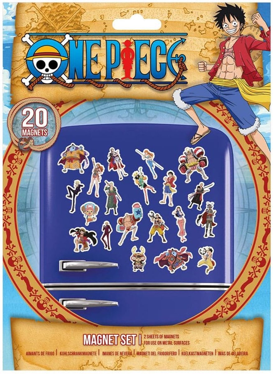 Pyramid international one piece the great pirate era magneten