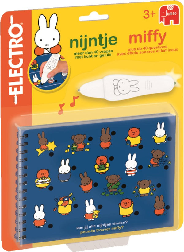Electro jumbo - wonder pen - Miffy - educational game - handy travel book - from 3 years
