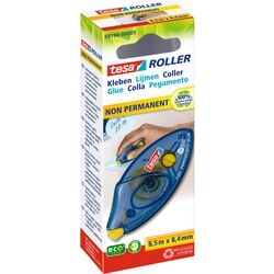 Lijmroller non-permanent compact tesa 8,4mmx8,5m niet navulbaar
