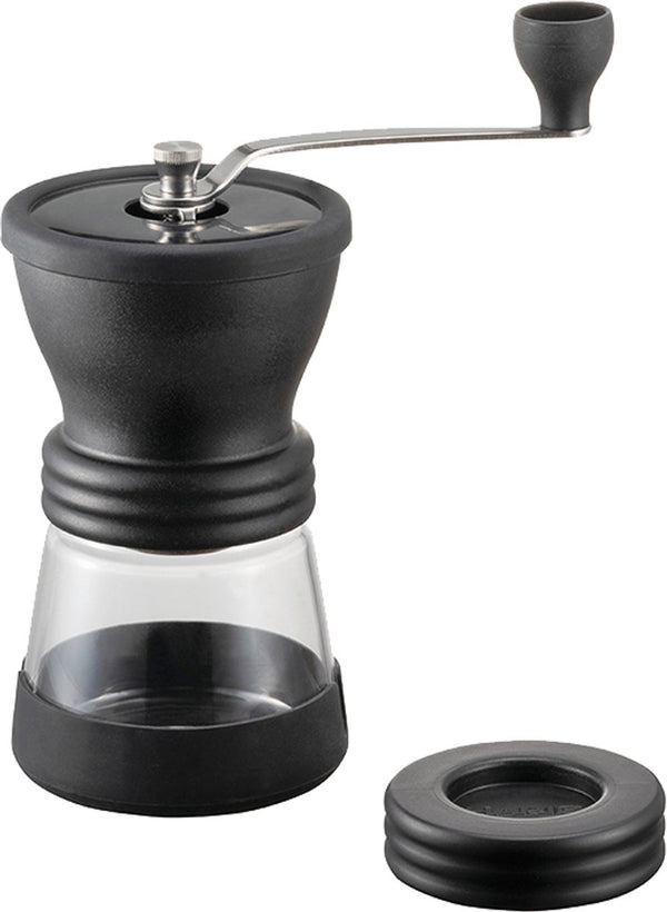 Hario koffiemolen skerton n - zwart - keramiek - 100g