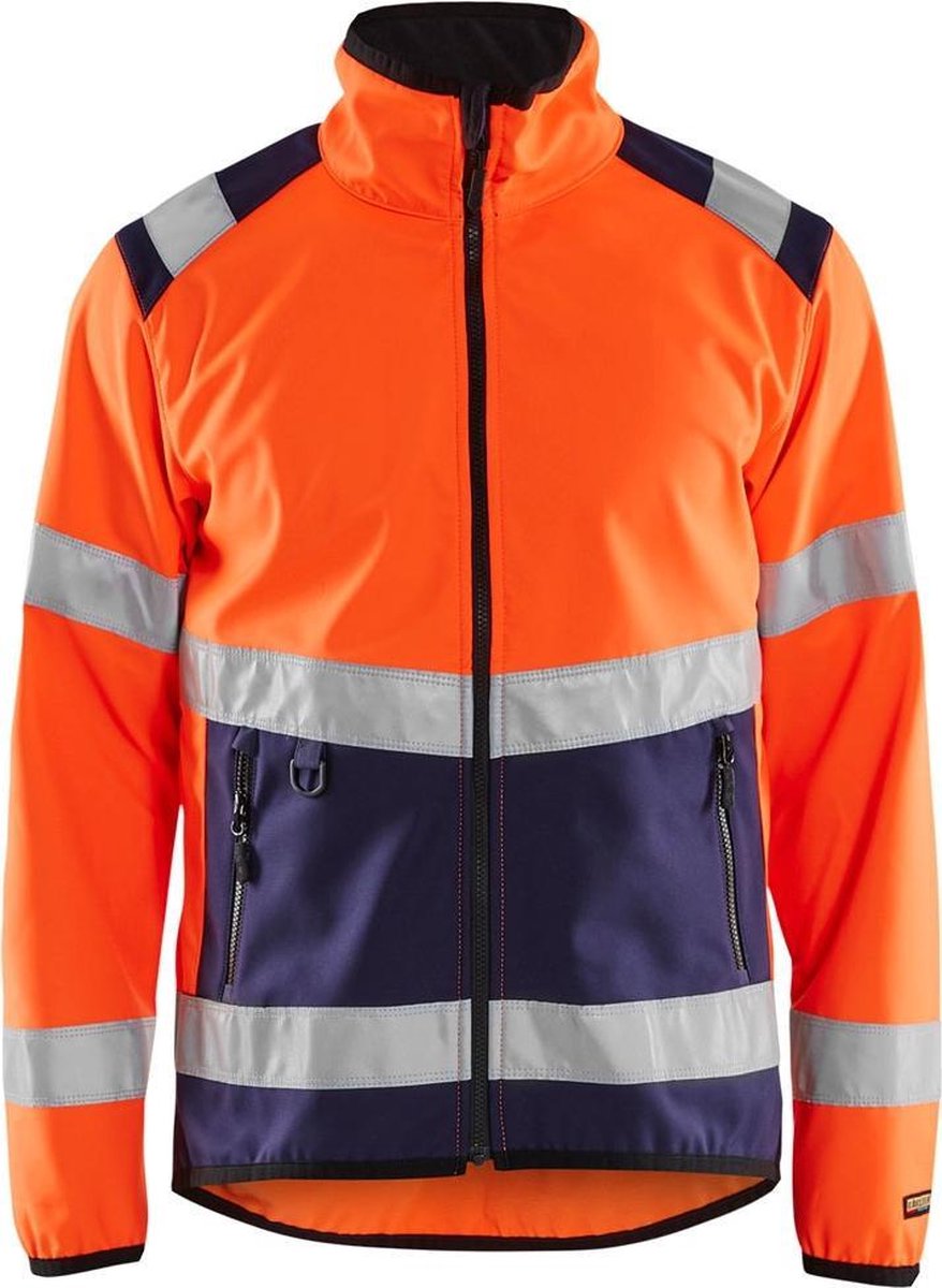 Blåkläder arbeit-jas high vis softshell-jas 48772516