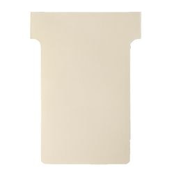 T-insteekkaarten voor plannings karton 170g m2 60x15x85x48,5mm beige