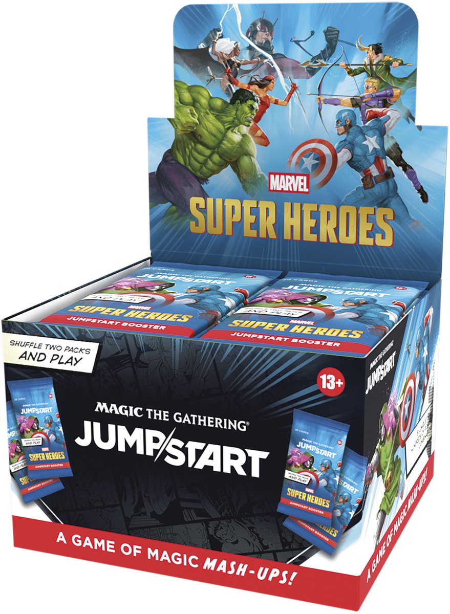Magic: the gathering | marvel super heroes jumpstart booster box