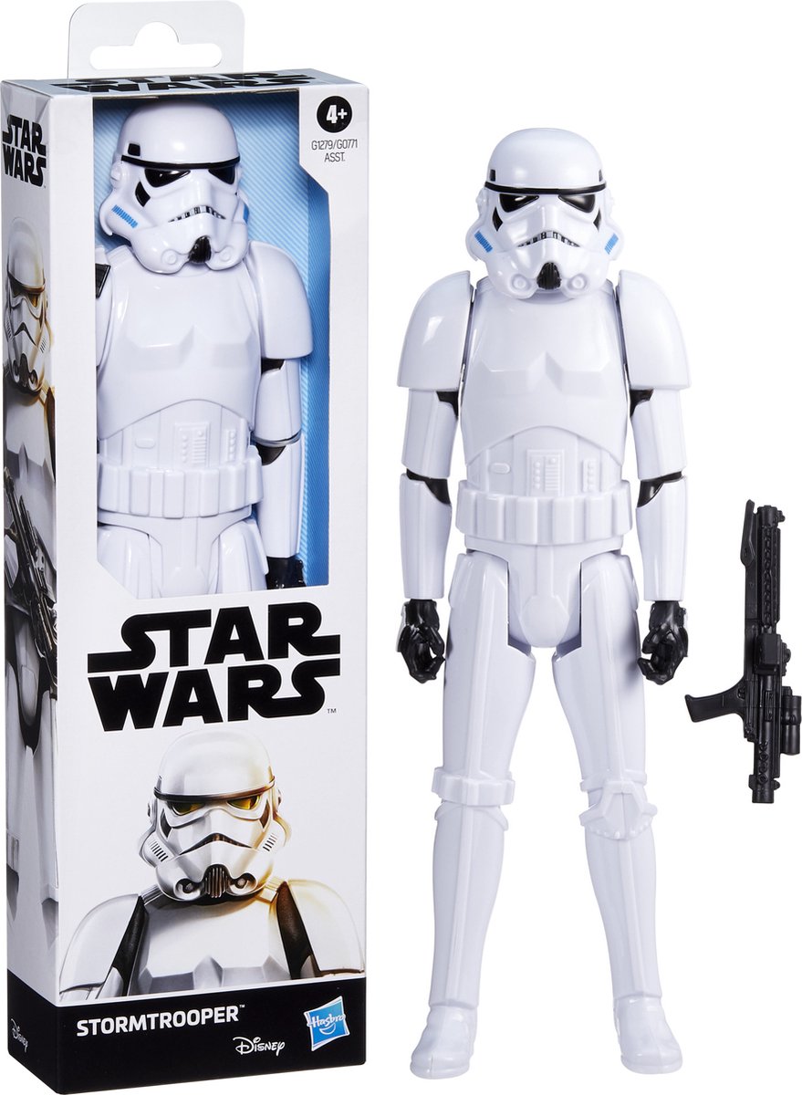 Hasbro star wars stormtrooper actiefiguur 30 cm - titan hero.