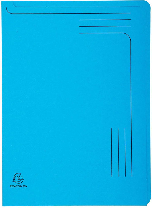 Exacompta 8x forever® pak van 5 bedrukte l-mappen 290g m2 22x31cm voor a4 - geassorteerd - 48000e