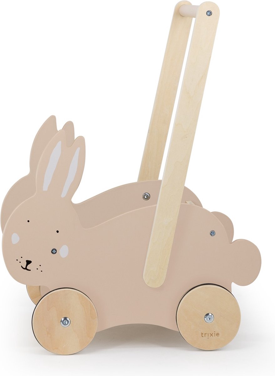 Trixie houten loopwagen - mrs. rabbit