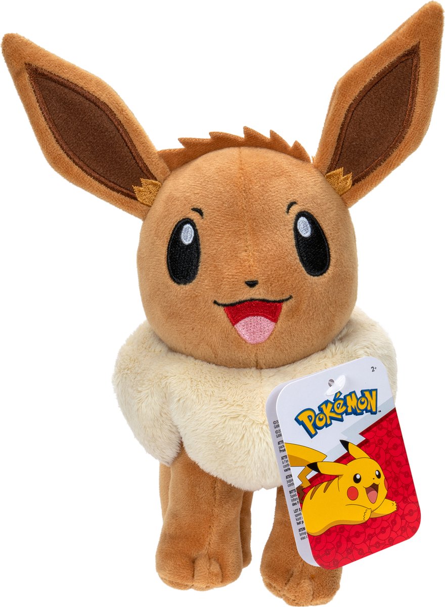 Jazwares pokémon pluche eevee 20cm