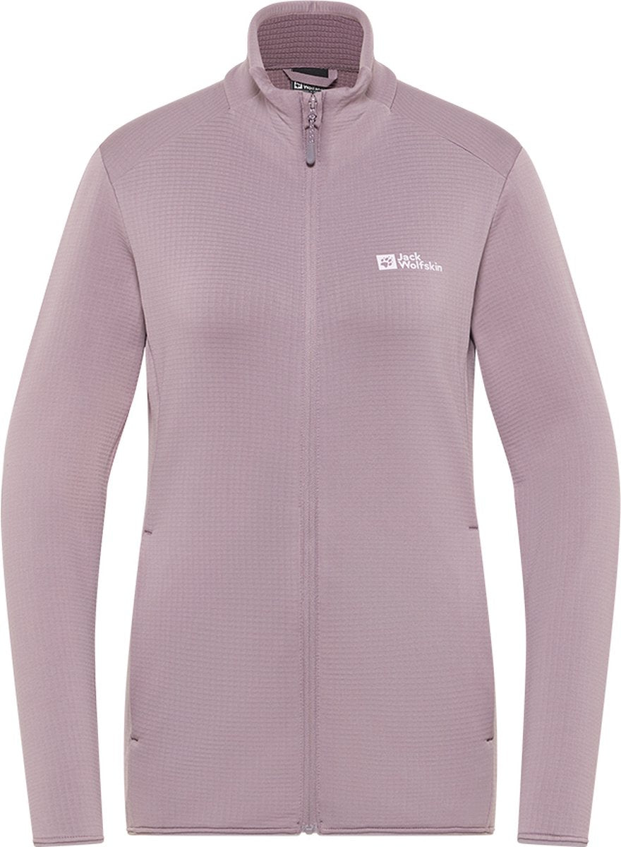 Jack wolfskin kolbenberg fz w dames outdoorvest - wild blossom - s