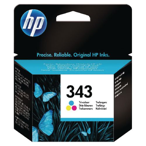 Cartridge hp lc 343 cyaan magante geel capaciteit 7ml