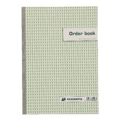Exacompta orderboek 3140x 21x29,7cm onbedrukt lijn tweevoud zelfkopiërend nl fr