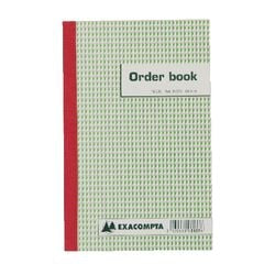Exacompta orderboek 3137x - 21x13,5cm - 50b - tripli
