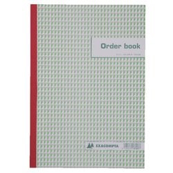 Orderboek exacompta 3141x 21x29,7cm onbedrukt lijn drievoud zelfkopiërend nl fr
