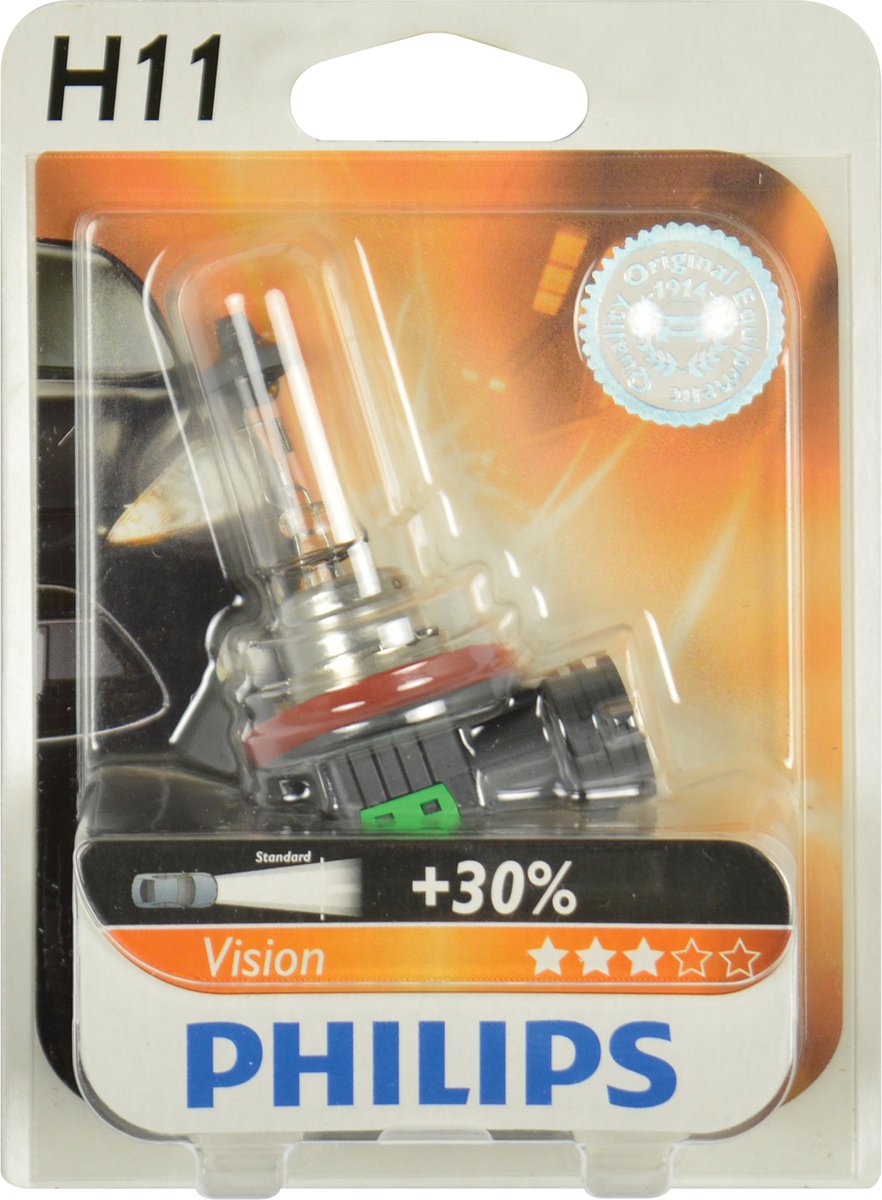 Philips 12362prb1 h11 vision 12v55w