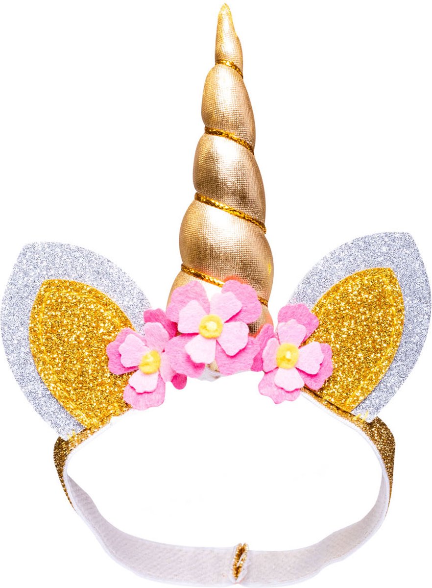 Heless poppen haarband eenhoorn, 28-35 cm