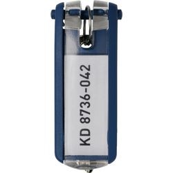 Sleutelhangers durable blauw 6st