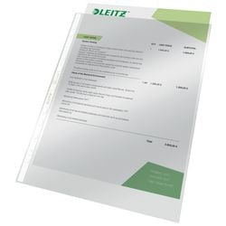 Showhoes leitz 4712 pvc a4 11-gaats bovenzijde geopend