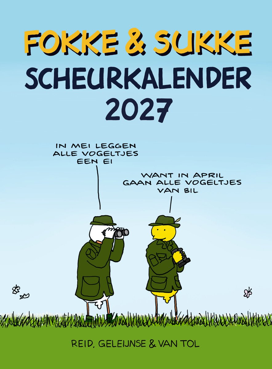 Fokke sukke - fokke sukke - scheurkalender 2027