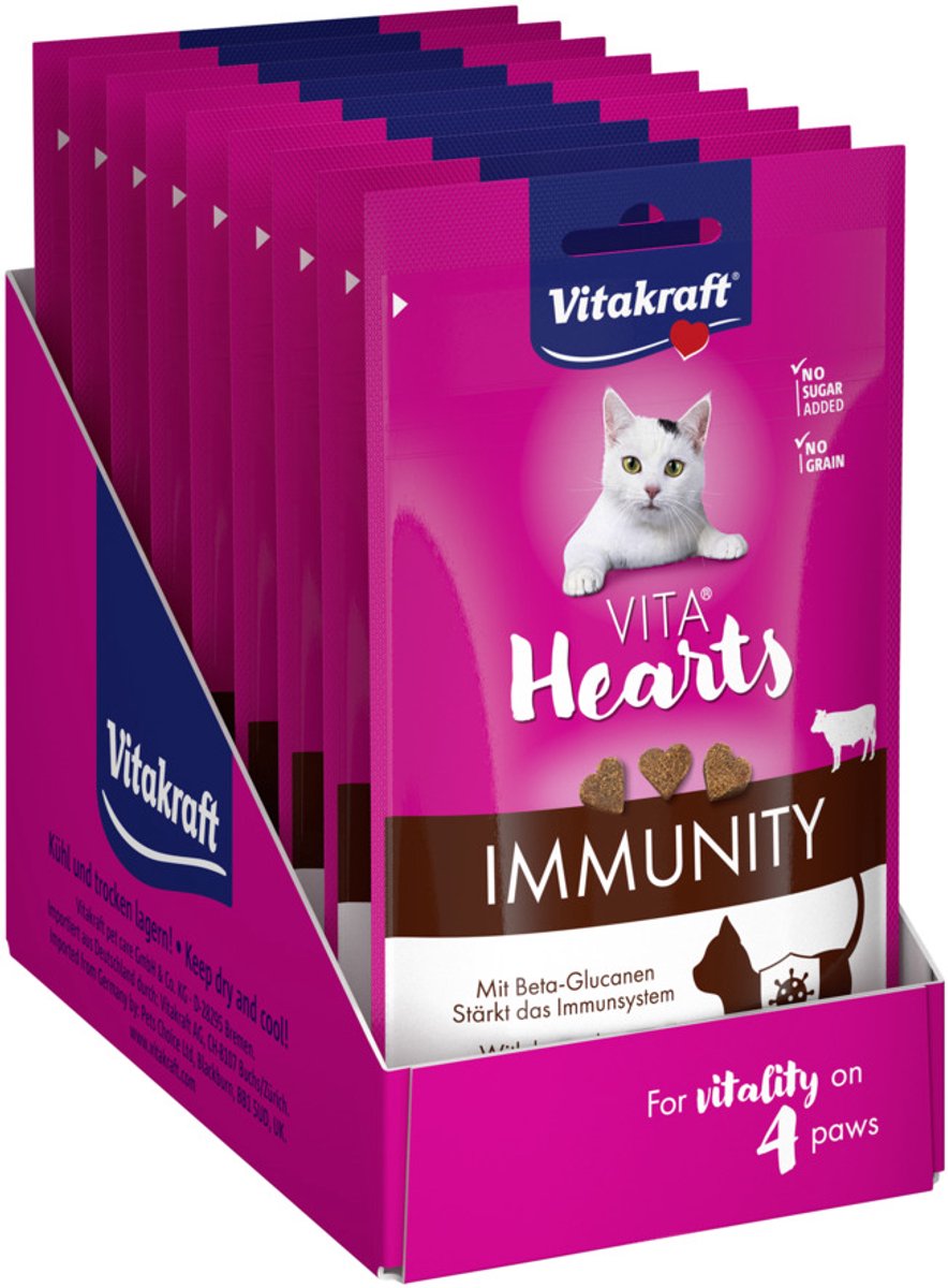 Vitakraft hearts immunity 9x40 gram