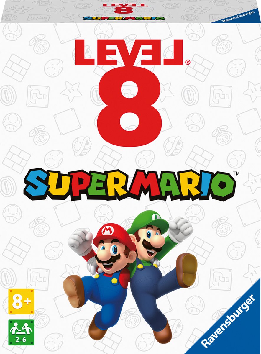 Ravensburger Nintendo Super Mario Level 8 - Dutch Card Game