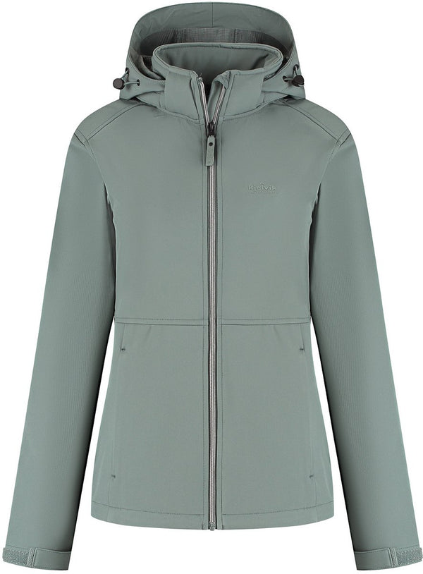 Kjelvik outdoorjas marlien balsam groen