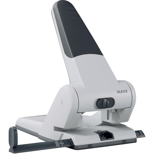 Leitz archiefperforator 5180 zilver