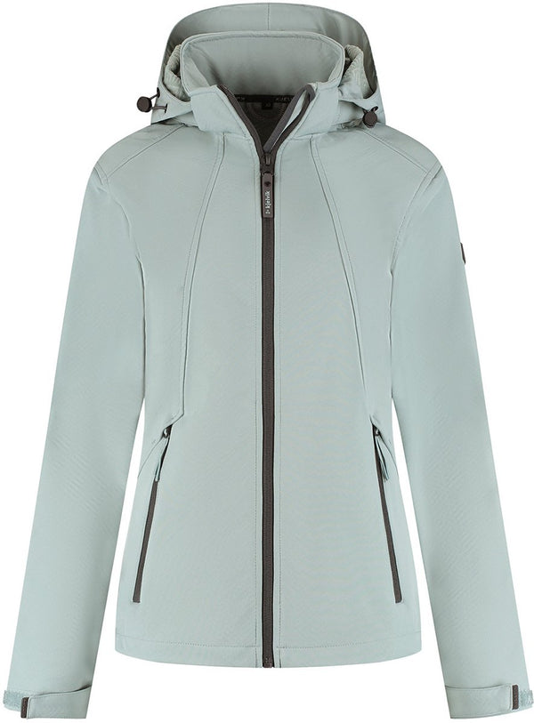 Kjelvik outdoorjas cleo blauw