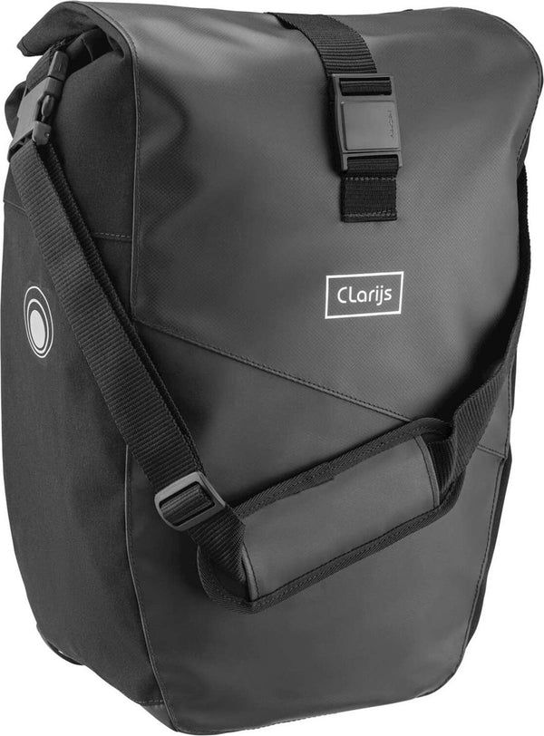 Clarijs fietstas enkel solobag 24l zwart