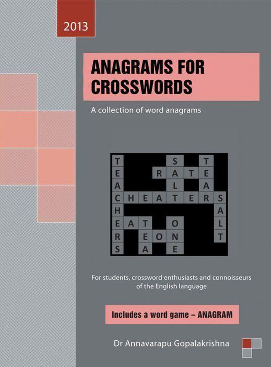 Anagrams for crosswords