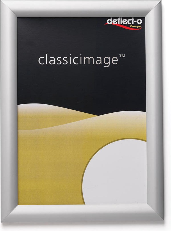 Deflecto sfa4s klapframe zilver din a4 1 stuk(s) (b x h x d) 240 x 325 x 15 mm