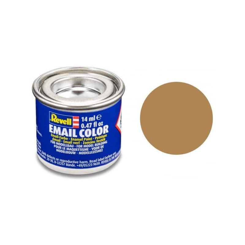 Revell verf voor modelbouw nummer 88 oker bruin mat
