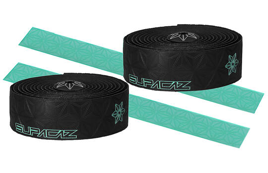 Supacaz - super sticky kush galaxy stuurlint zwart celeste
