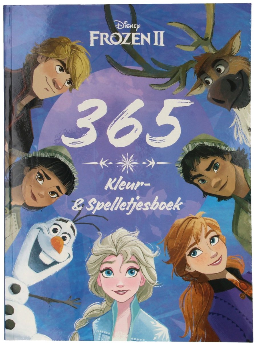Boek specials nederland bv disney 365 spelletjesboek frozen