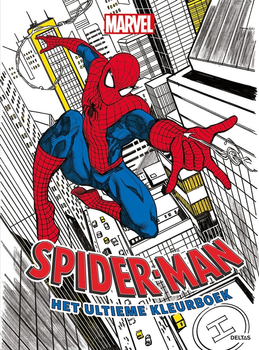 Deltas marvel spider-man het ultieme kleurboek