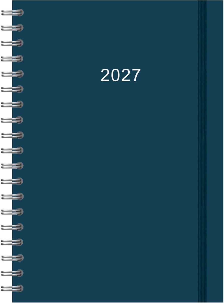 Comello flexwerk- thuiswerkagenda 2027 groot (a4) blauw
