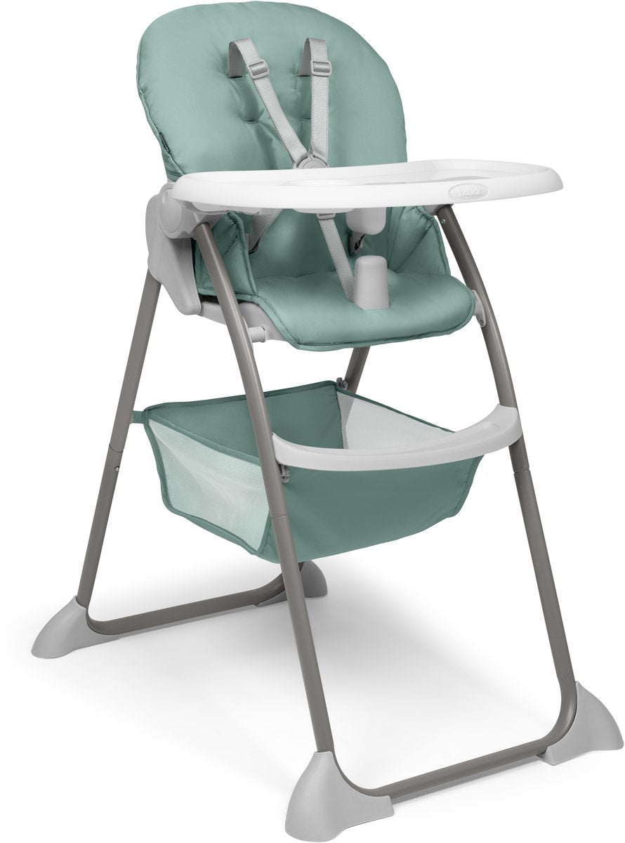 Hauck - sit n fold - compact opvouwbare kinderstoel - dusty mint
