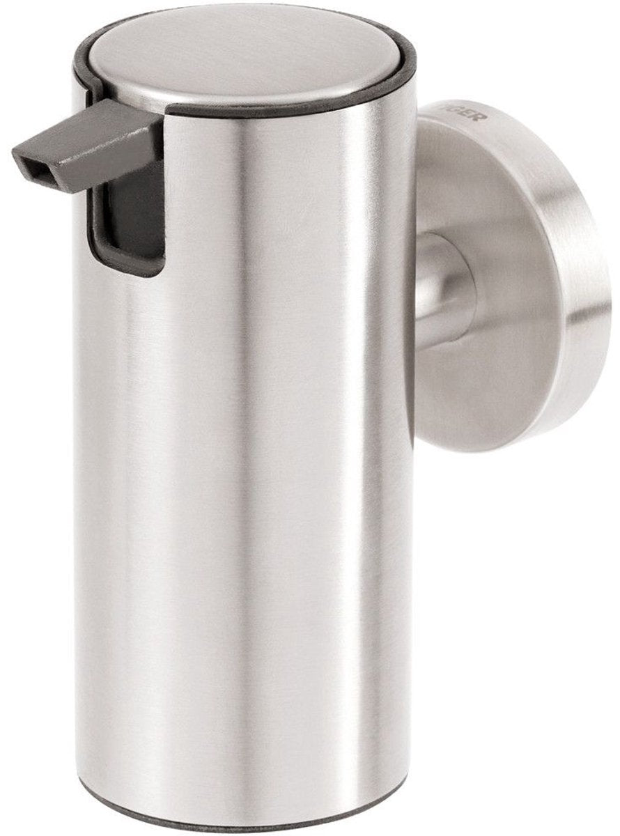 Tiger boston - zeepdispenser wandmontage 75 ml - zonder boren - boren of lijmen - rvs gepolijst