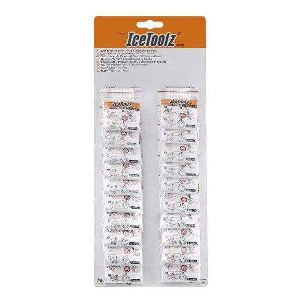 IceToolz stevige bandenplakkers Airdam 24056H2 20 sets