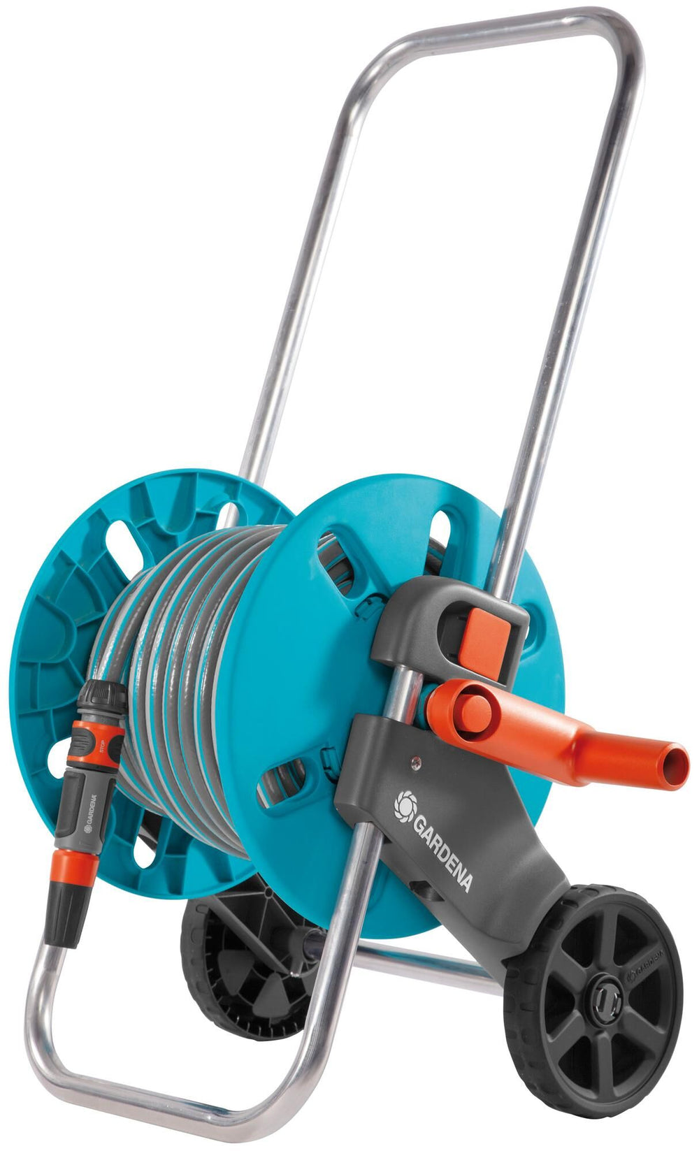 Gardena slangenwagen aquaroll s set (turquoise grijs, 18502-20)