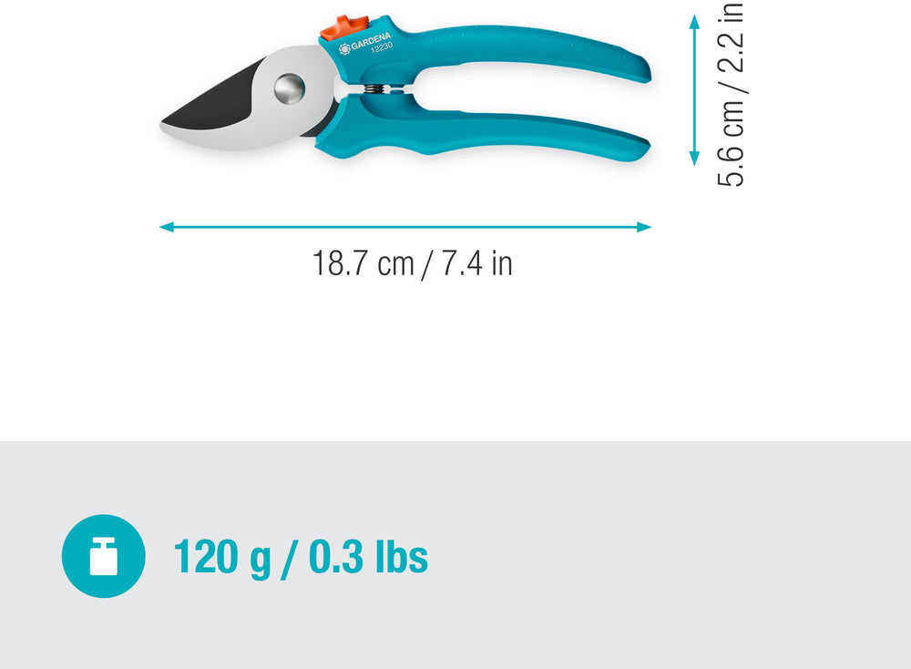 Gardena snoeischaar easycut (turquoise)