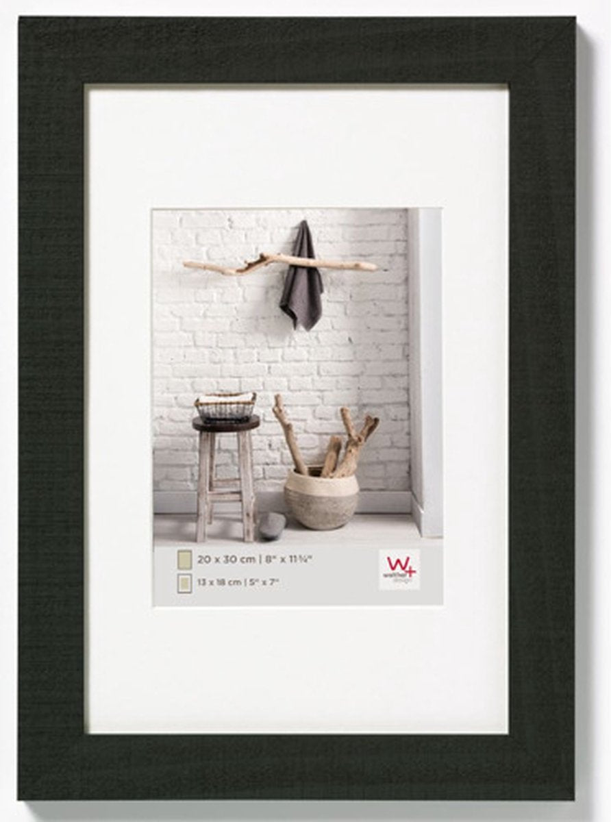 Walther home - houten lijst - fotoformaat 30x40 cm - zwart