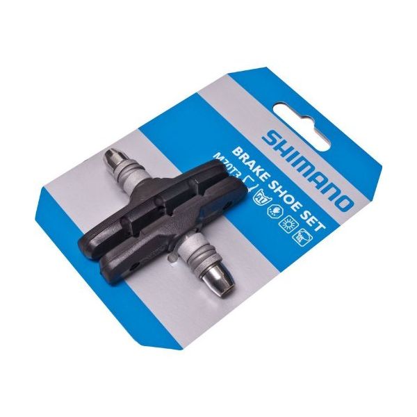 Jeu de plaquettes de frein Shimano M70T3 V-brake avec écrous